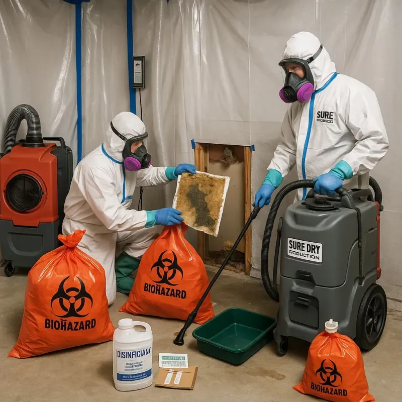 Contaminated Water Handling Protocols process in Fairmead, CA